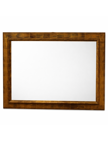 Modern gilded mirror