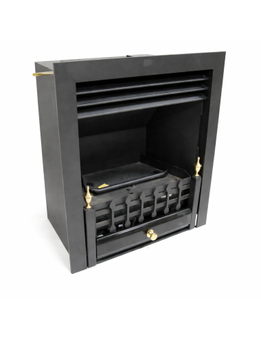 Braciere gas moderno in metallo stile inglese