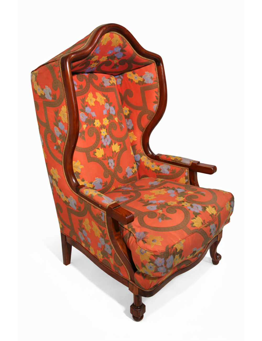 2 poltrone Capucine/Bergere - 1 imbottita + 1 moderna in legno