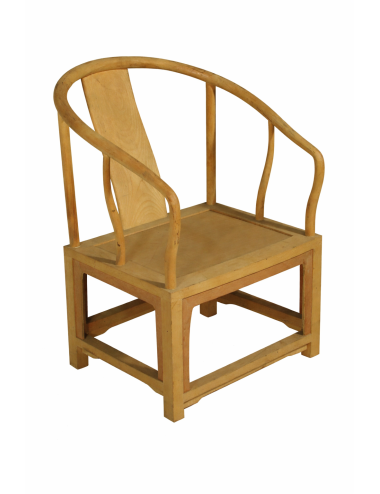 5 poltrone moderne cinesi L87 in legno grezzo non rifinite