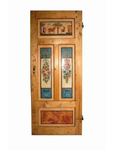 Porta dipinta su un lato  - 1829 - stile tirolese