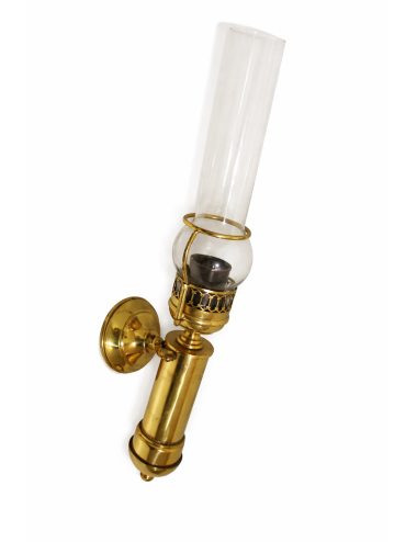 Modern small pencil brass wall sconces