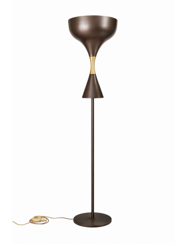 Sat. bronze brass floor lamp modern