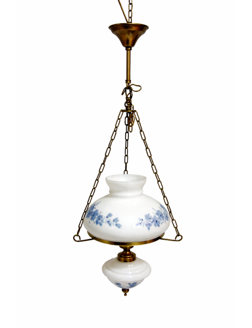 2 Small coloured modern chandeliers