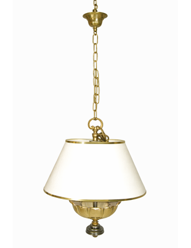 Parchment chandelier modern