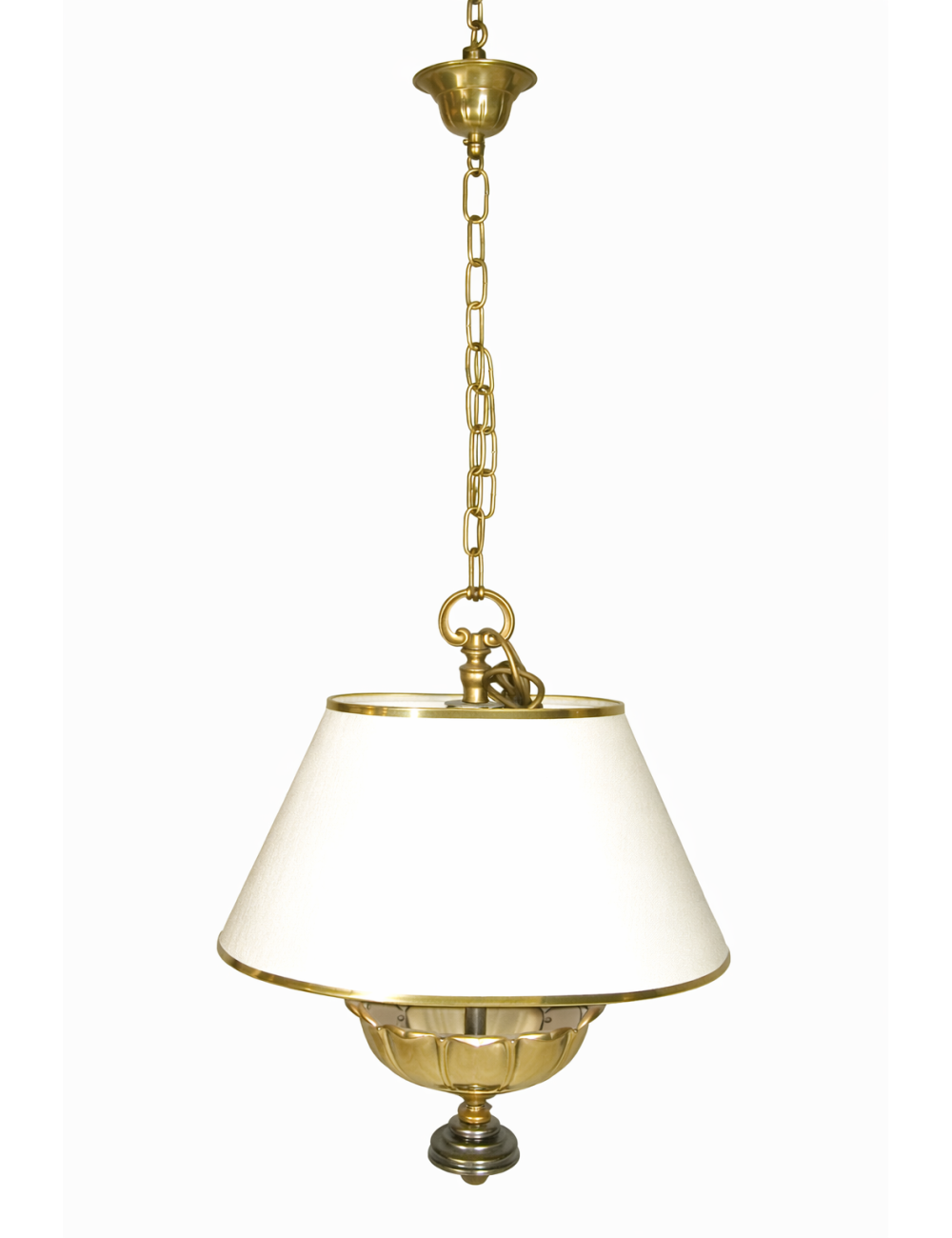 Parchment chandelier modern