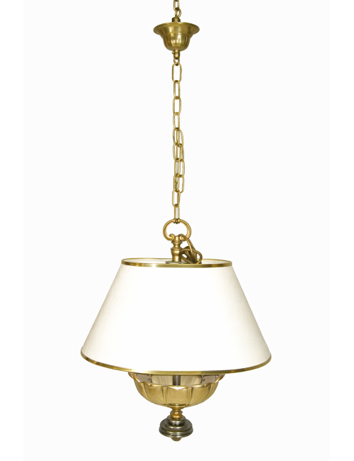 Parchment chandelier modern