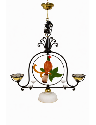 Modern iron chandelier