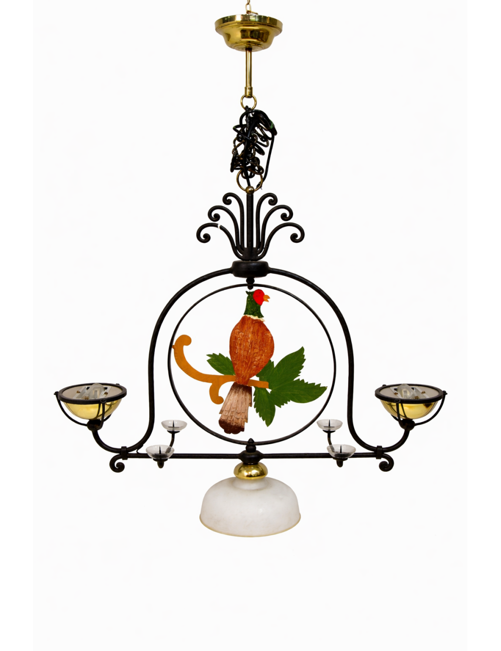 Modern iron chandelier