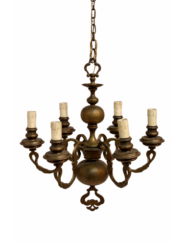 Dutch style chandelier 6 lights modern