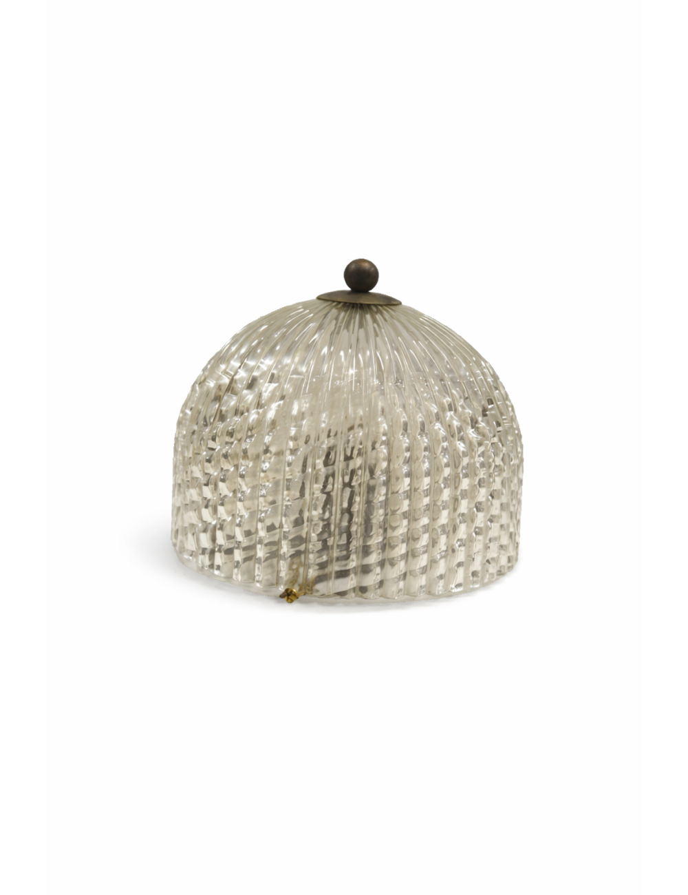 Plafoniera in cristallo dal design elegante e decorativo