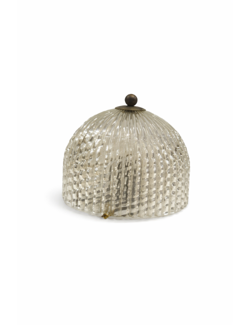 Plafoniera in cristallo dal design elegante e decorativo