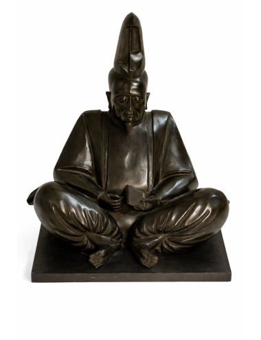 Santone in bronzo moderno