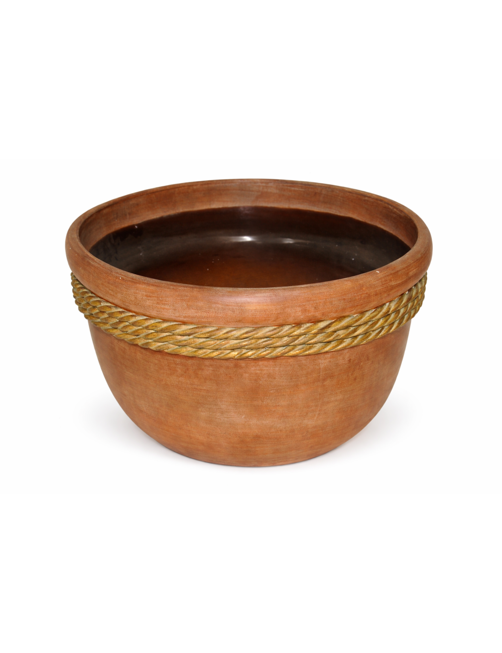 Modern ceramic cachepot