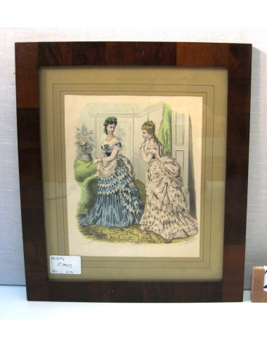 4 French Fashion Prints
