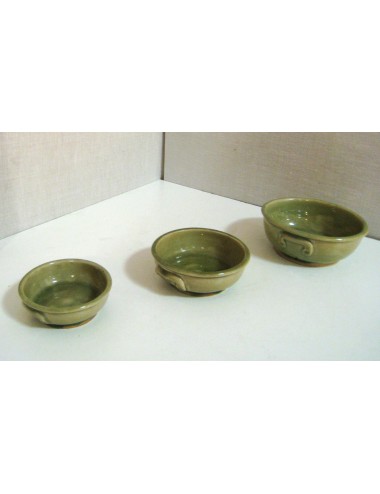 Set 3 ciotole in ceramica - misure varie