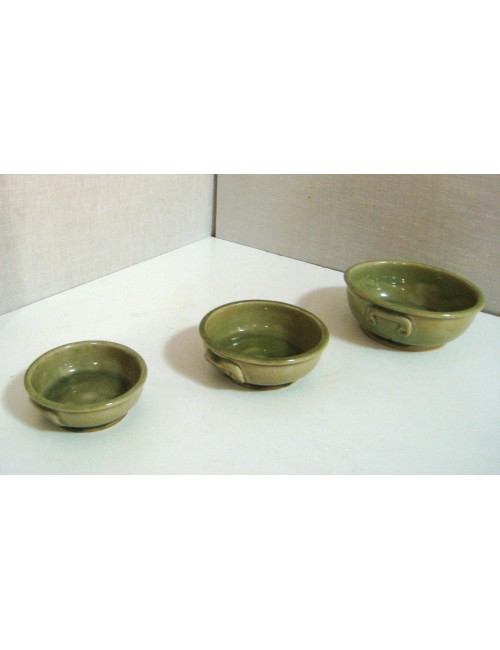 Set 3 ciotole in ceramica - misure varie