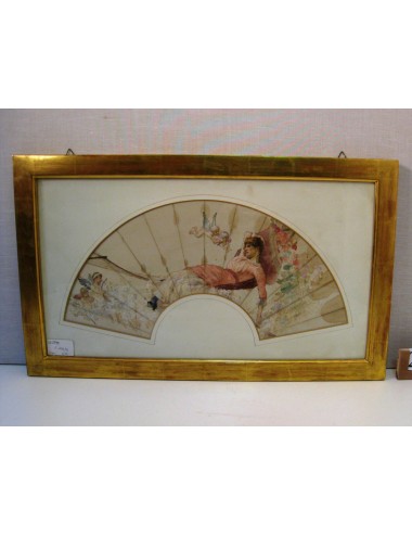 Framed fan