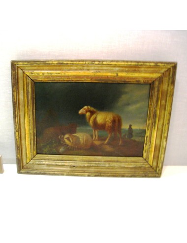 Paintings -sheep-landscape-