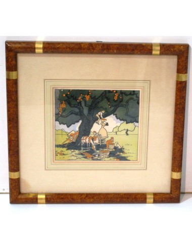 S 4 Prints scenette briar gold