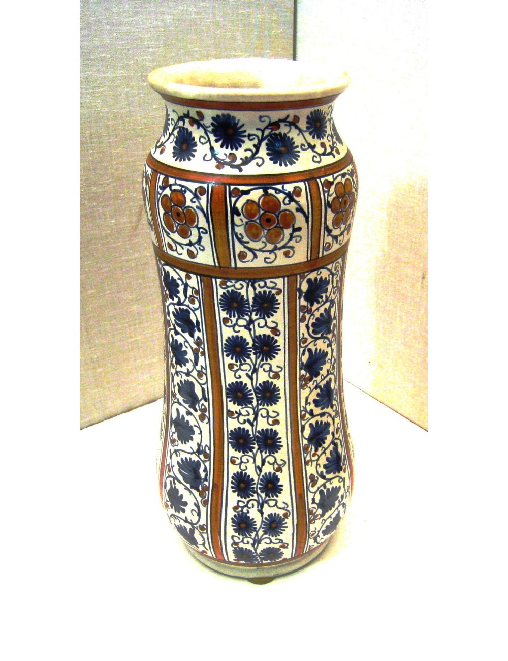 Blue/brown modern decoration vase