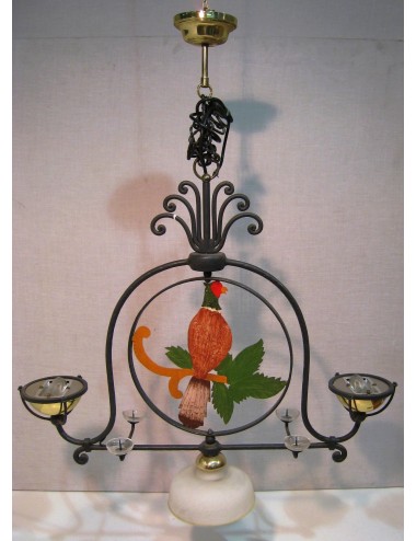 Modern iron chandelier