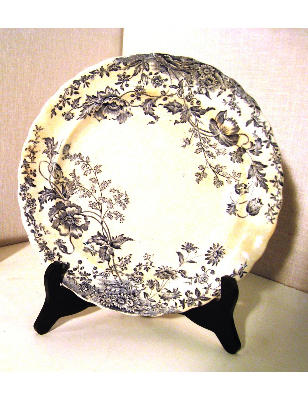 6 Flat Dishes (Set of 6 ) modern blue decor