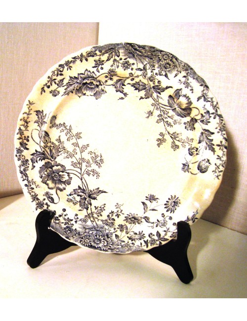 6 Flat Dishes (Set of 6 ) modern blue decor