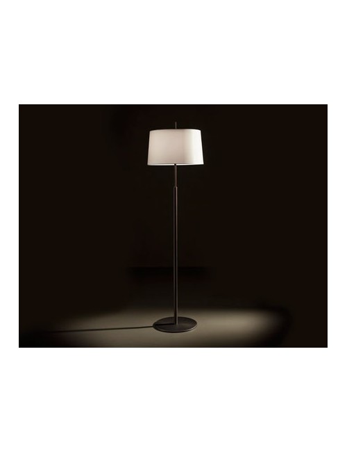 Lampada da terra moderna in bronzo scuro