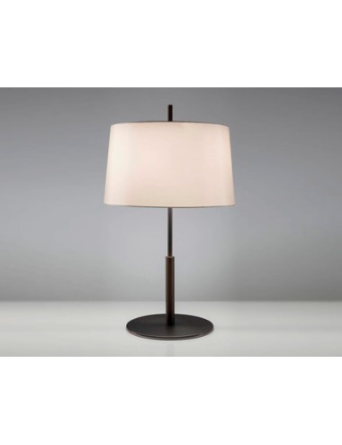 Dark bronze table lamp