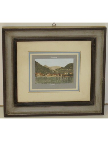 4 Prints Como grey frame