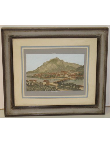 4 Prints Como grey frame