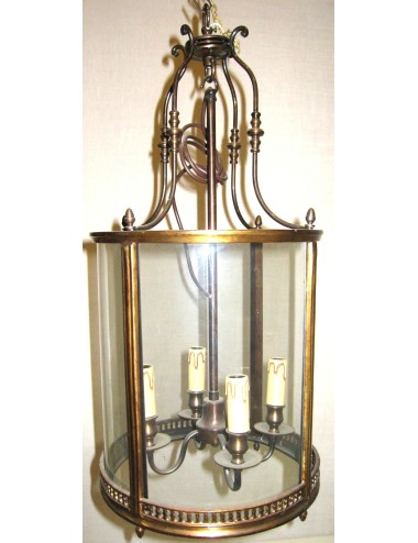 Lanterna moderna in ottone