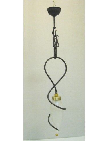 Lampadario moderno in ruggine