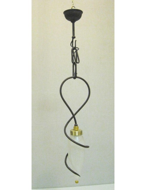 Lampadario moderno in ruggine