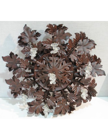 Modern large rust grape ceiling lamp