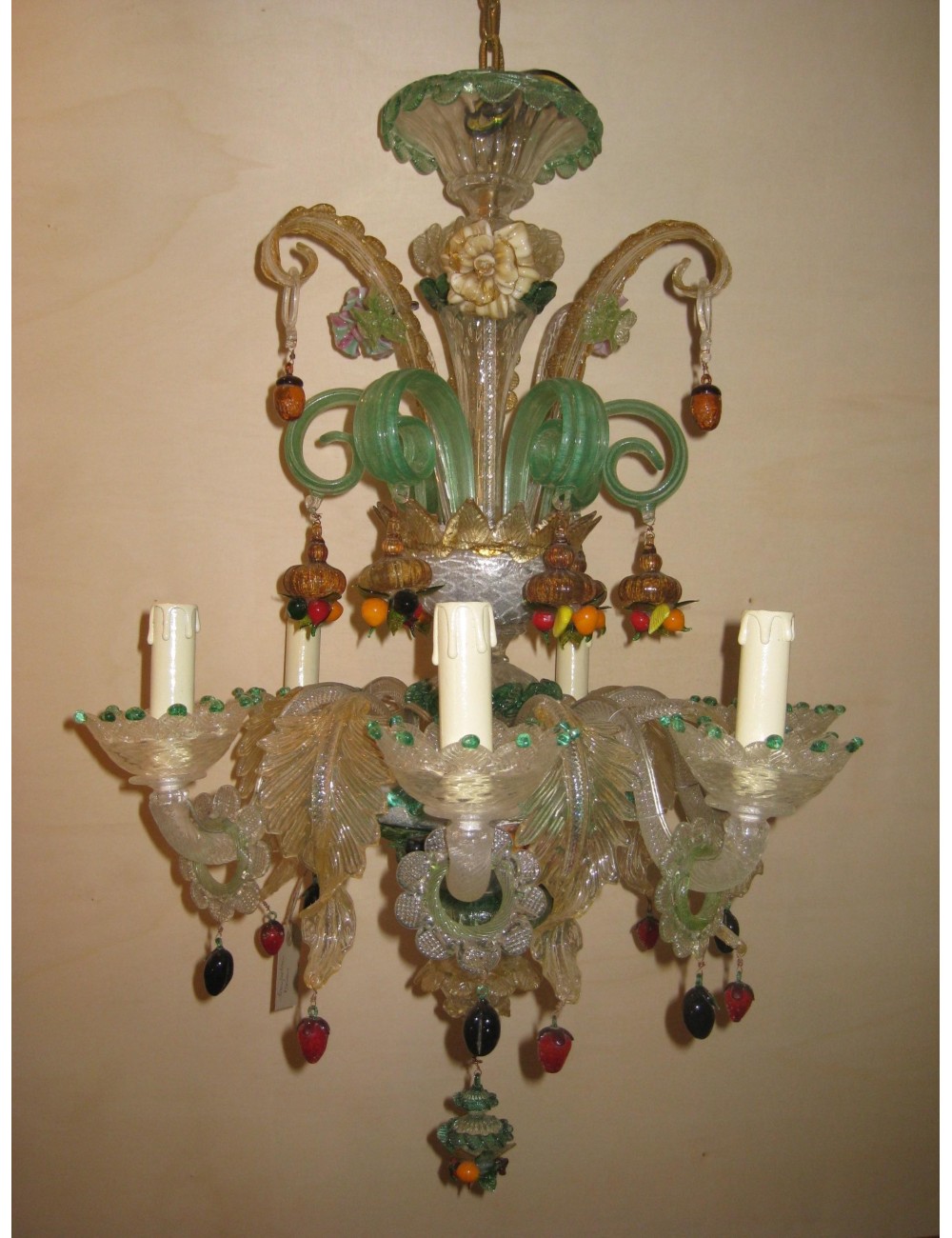 Lampadario color frutta