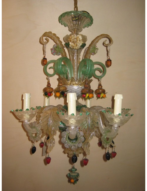 Lampadario color frutta