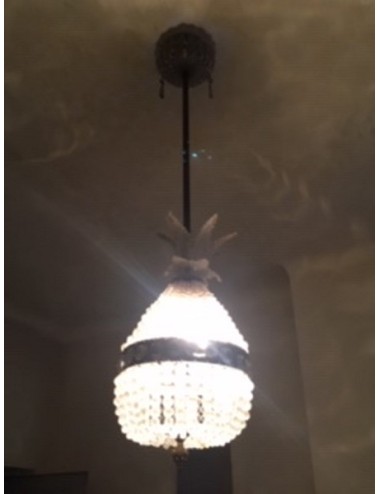Lampadario in cristallo "Pineapple