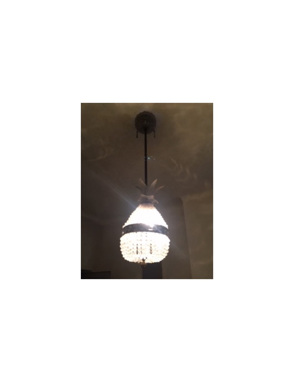 Lampadario in cristallo "Pineapple Lampadario in cristallo "Pineapple