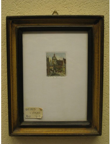 8 Miniature Landscape Prints