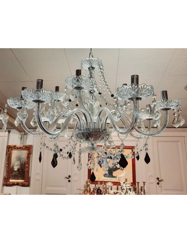 8-flame crystal chandelier