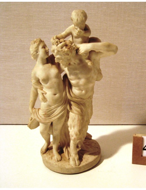 Faux marble statuette