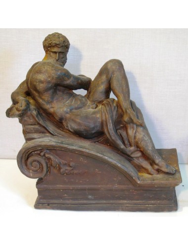 Statue  - Coppia ghisa  XX secolo