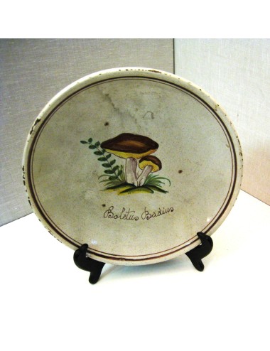 2 Mushroom pattern plates modern