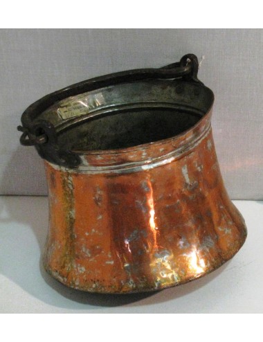 4 Copper pots of different sizes