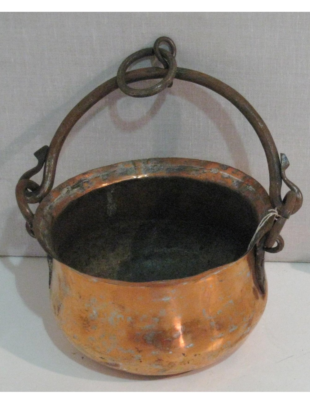 4 Copper pots of different sizes