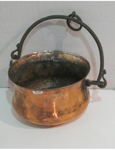 4 Copper pots of different sizes