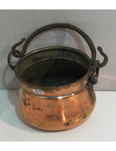 4 Copper pots of different sizes