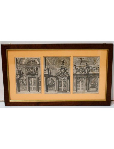 Stampe architettoniche - con pas di salmone - (n.9)